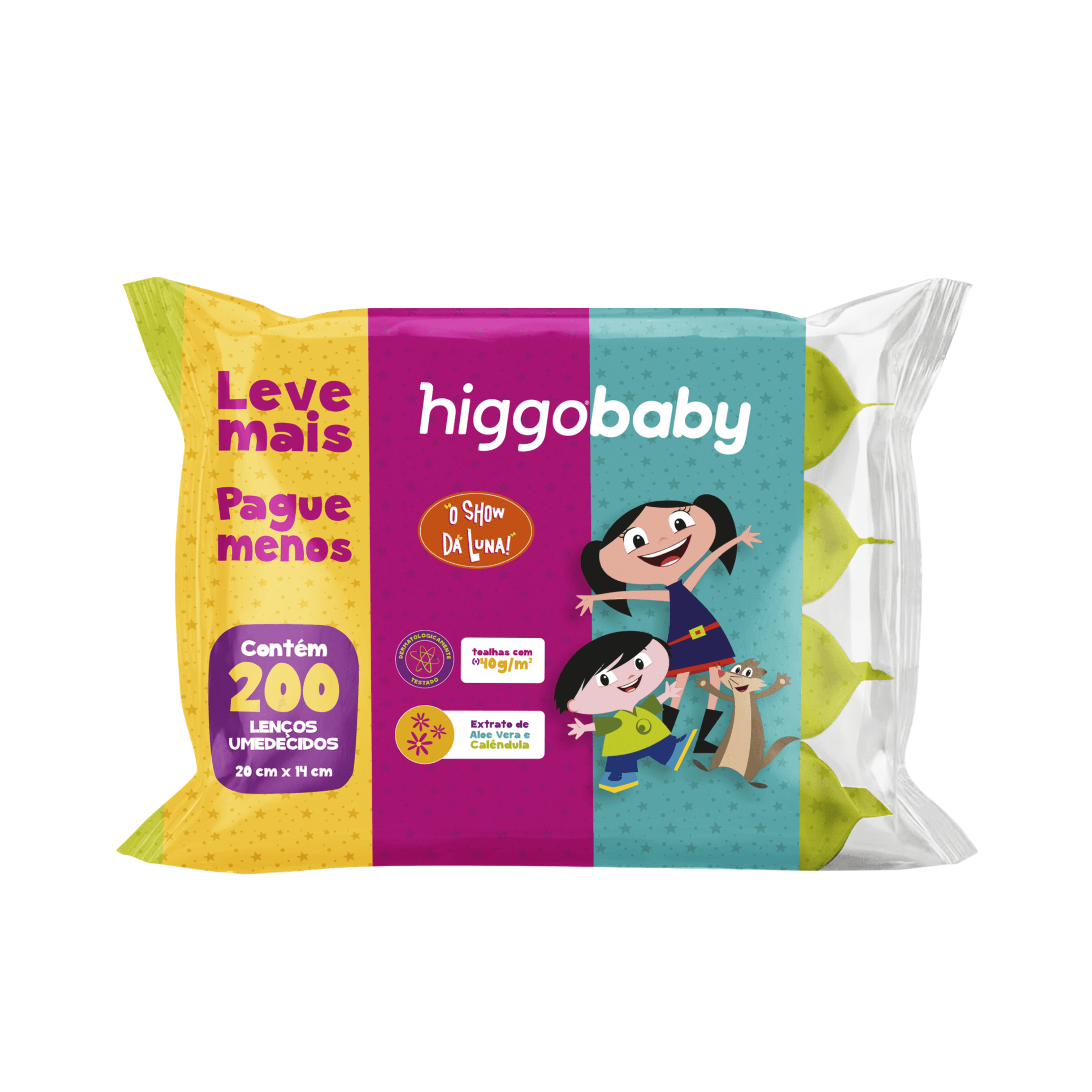 Higgo Baby Promopack — O Show da Luna! · Promopack 200 un.