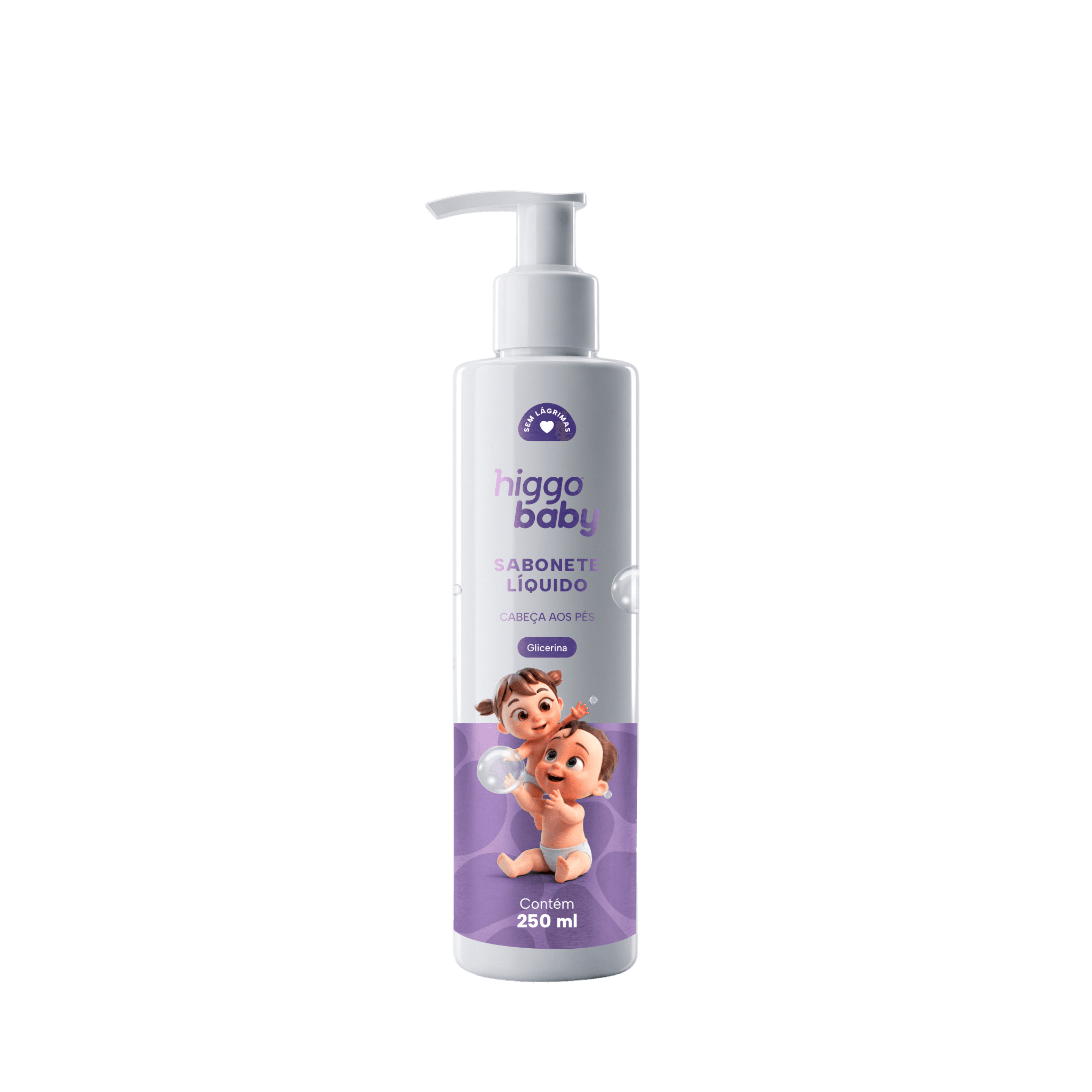 Higgo Baby Sabonete Líquido — Da Cabeça aos Pés · 250 ml