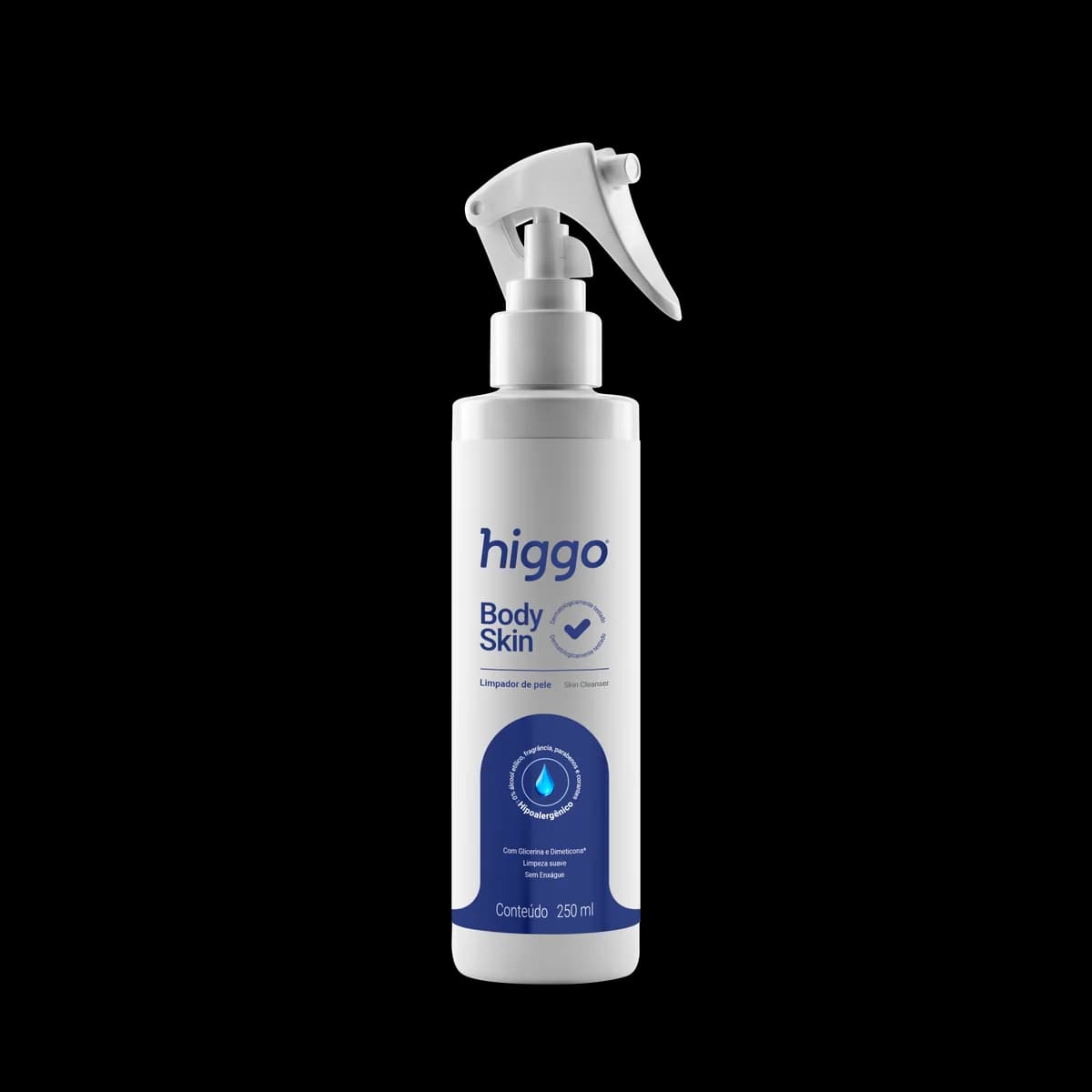 Higgo Body Skin — Limpador de Pele Spray · 250 ml