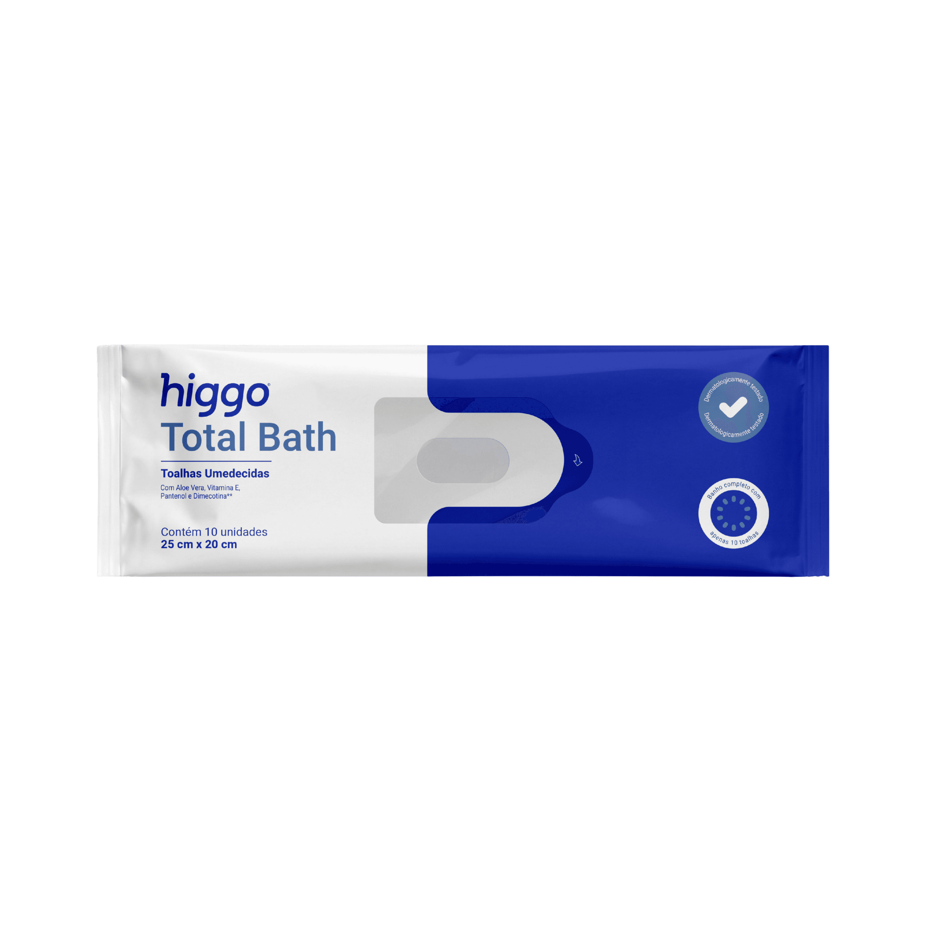 Higgo Total Bath — Toalhas Umedecidas Multiuso