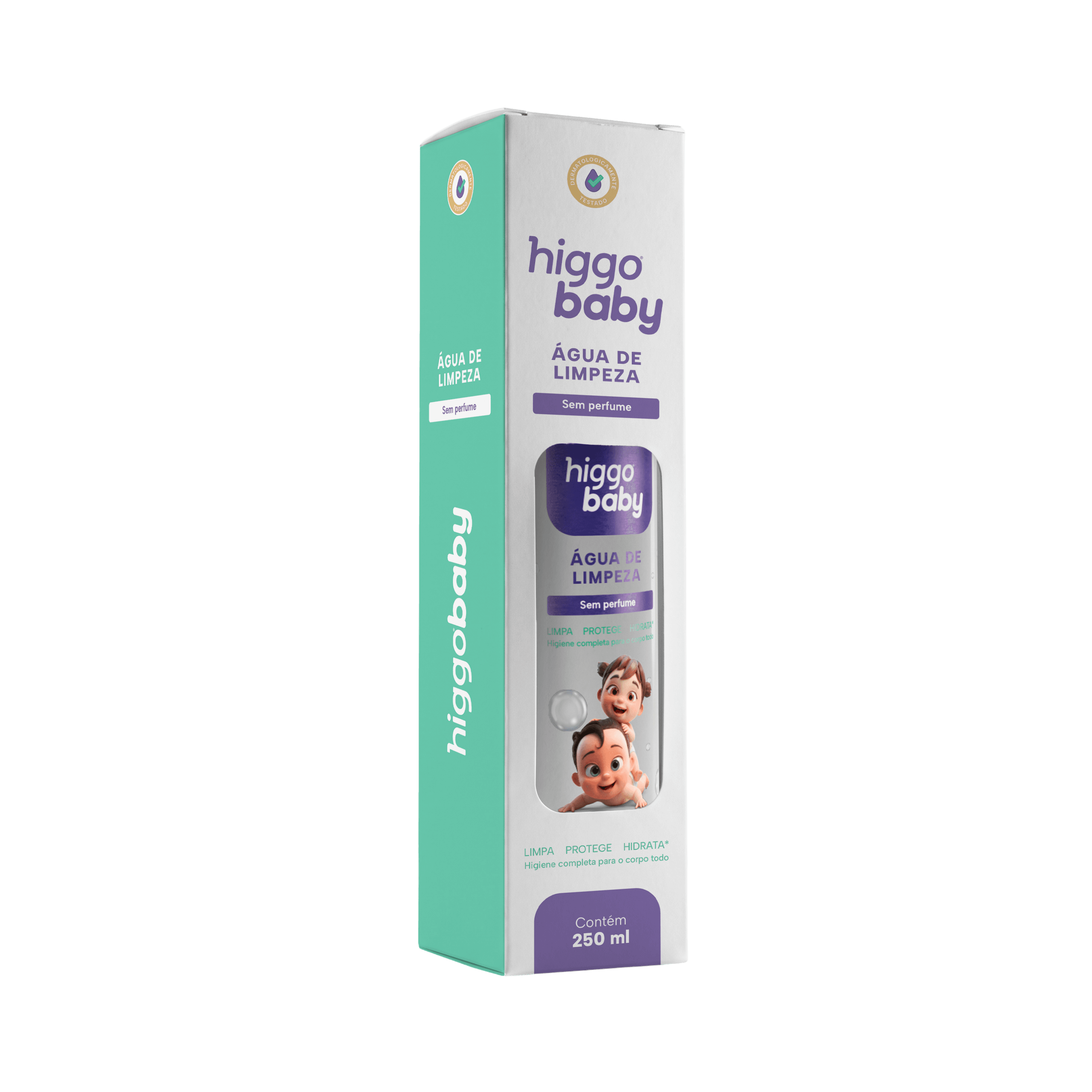 Higgo Baby Água de Limpeza — Sem Perfume · 250 ml